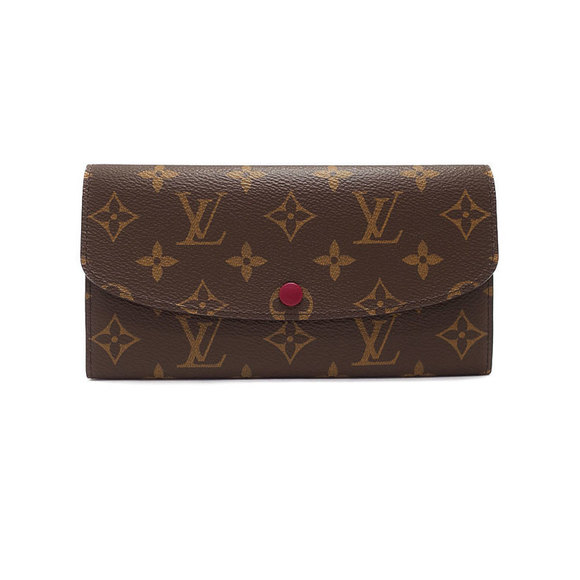 Louis Vuitton Emily Long Monogram Portefeuille Bifold Wallet - Picture 1 of 5